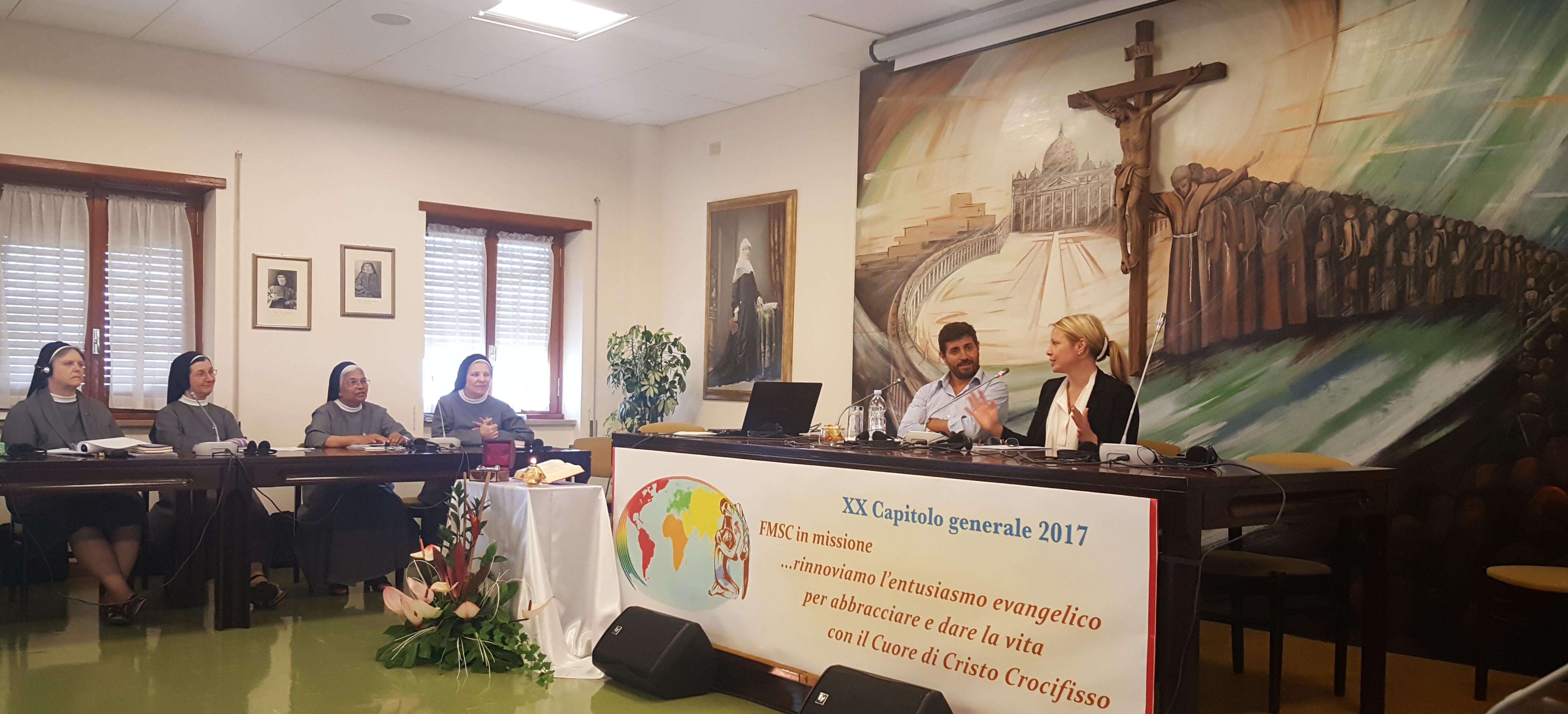 Missione TAU Onlus: incontro con la presidente, Sabrina Vivan  e con il vice-presidente Aurelio Giulianelli