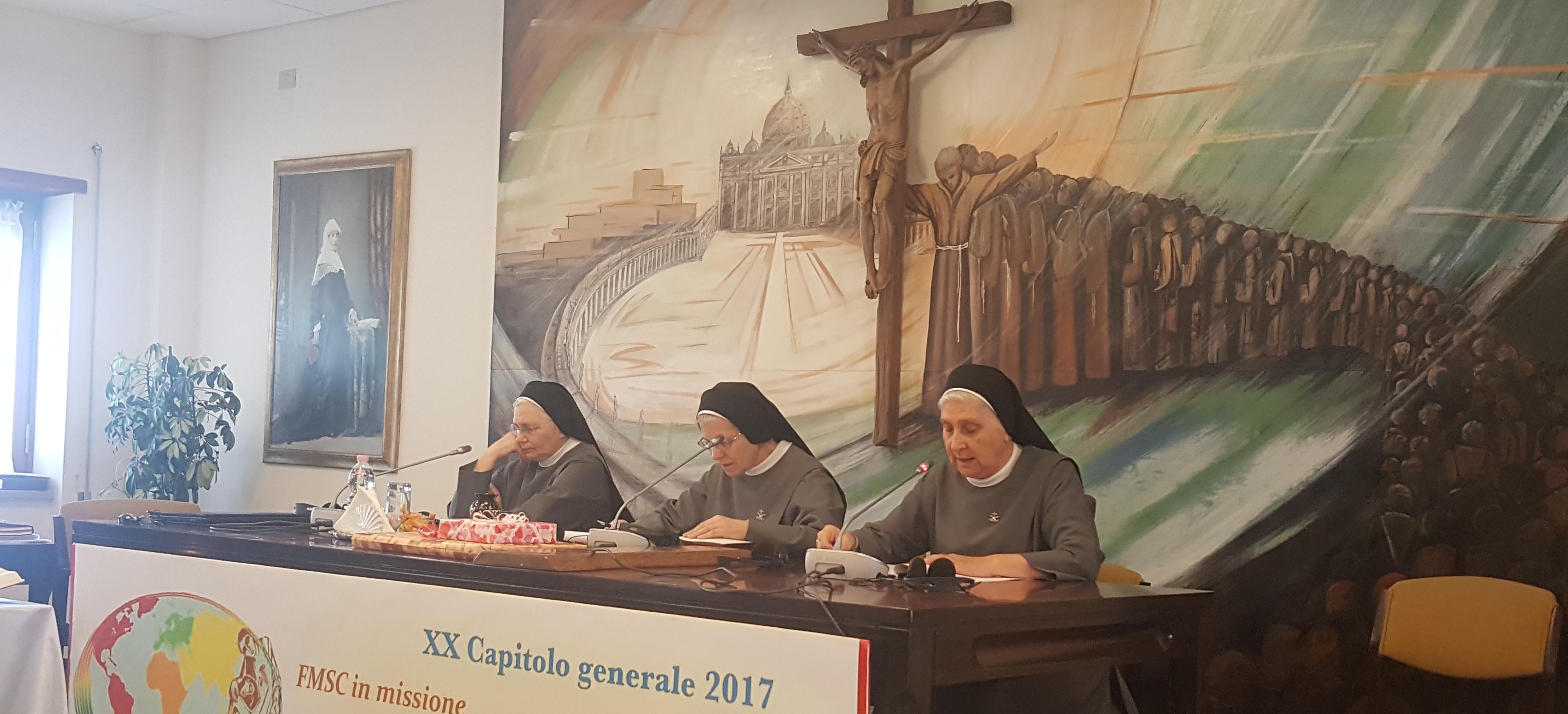Ascoltiamo le relazioni della Provincia "S.  Luigi IX" e "Maria Immacolata"