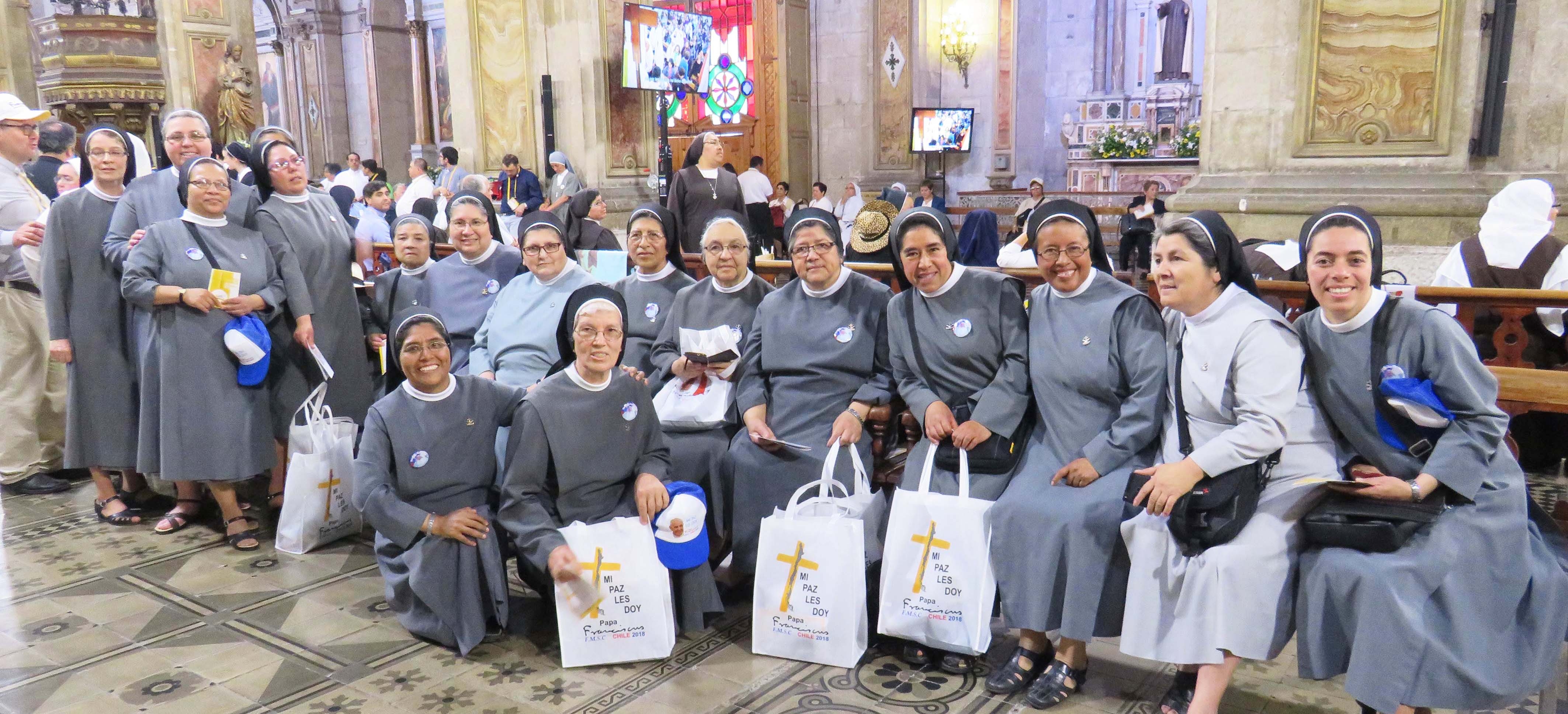 Viaggio Apostolico di papa Francesco nelle nostre missione di Cile e Peru
