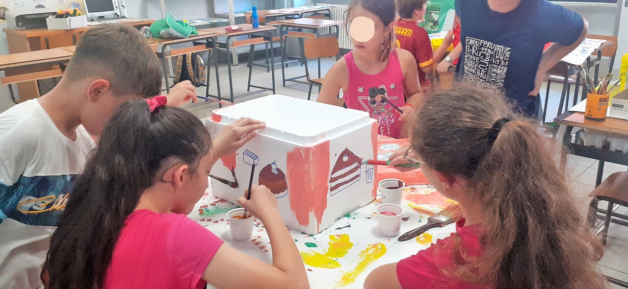 Y... el verano en la escuela 2022 "M. Inmaculada" de Centocelle